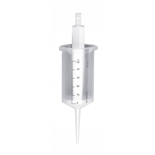 Combi-Syringes, Non-Sterile, 50.0ml, 100/PK